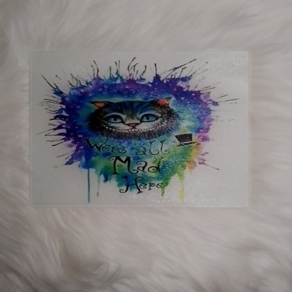 Alice in Wonderland Cutting Board